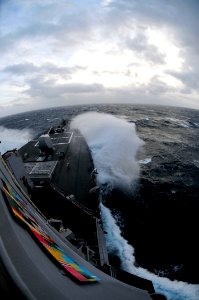 US Navy 110126-N-9811S-102 SS Barry (DDG 52) transits the Strait of Gibraltar