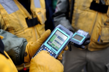 US Navy 110127-N-7676W-068 Shooters aboard the aircraft carrier USS Harry S. Truman (CVN 75) test a catapult capacity selector valve (CSV) calculat