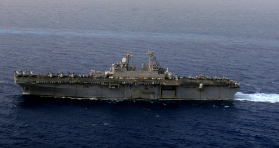 US Navy 110216-N-3154P-270 The amphibious assault ship USS Kearsarge is underway in the U.S. 5th Fleet area of responsibility