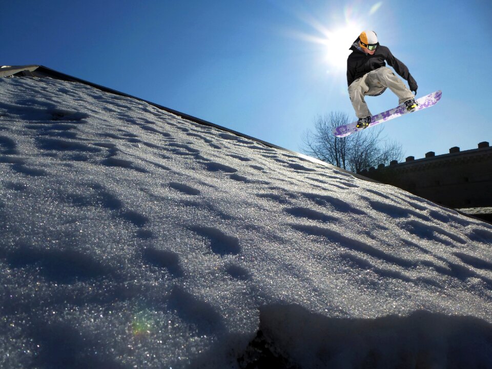 Sky adventure winter