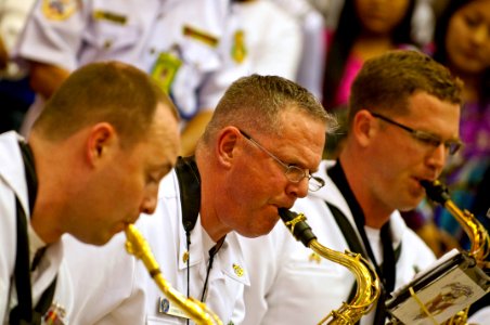US Navy 110228-N-CZ945-011 Far East Edition performs for more than 2,800 spectators at the Centre Point Sabah Mall in Kota Kinabalu, Malaysia