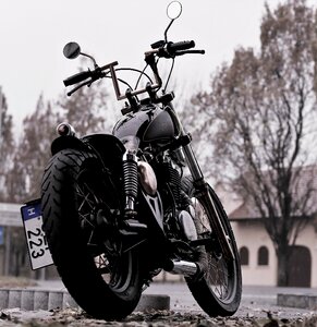 Motorcycle yamaha yamaha sr500