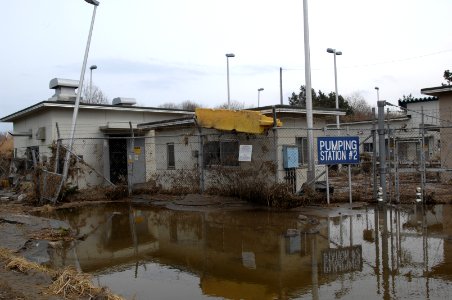 US Navy 110315-N-ZI955-109 Pumping Station 2 at Fleet and Industrial Supply Center Yokosuka Defense Fuel Support Point Hachinohe was damaged by a t