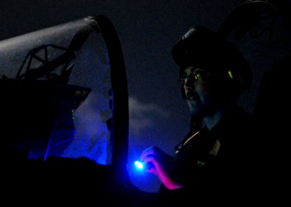 US Navy 110319-N-3154P-631 Cpl. Sean Moberly, assigned to Marine Medium Tiltrotor Squadron (VMM) 266, 26th Marine Expeditionary Unit (26th MEU), ru