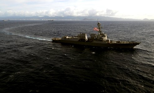 US Navy 110405-N-WP746-665 Hawaii-based surface Navy and other combatant units participated in Koa Kai 11-2, an integrated training event with the