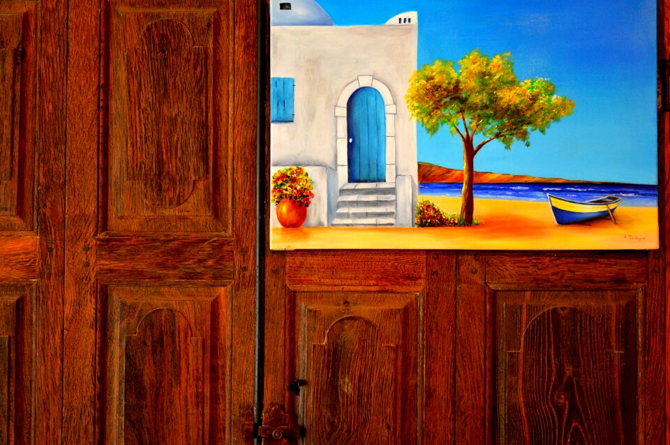 Door painting color
