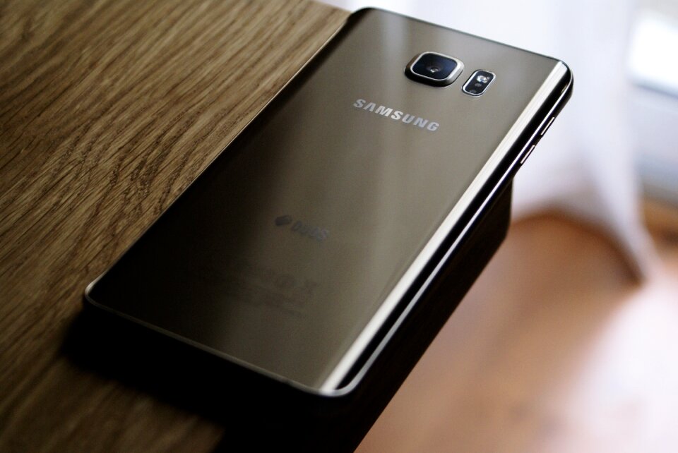 Samsung wooden table