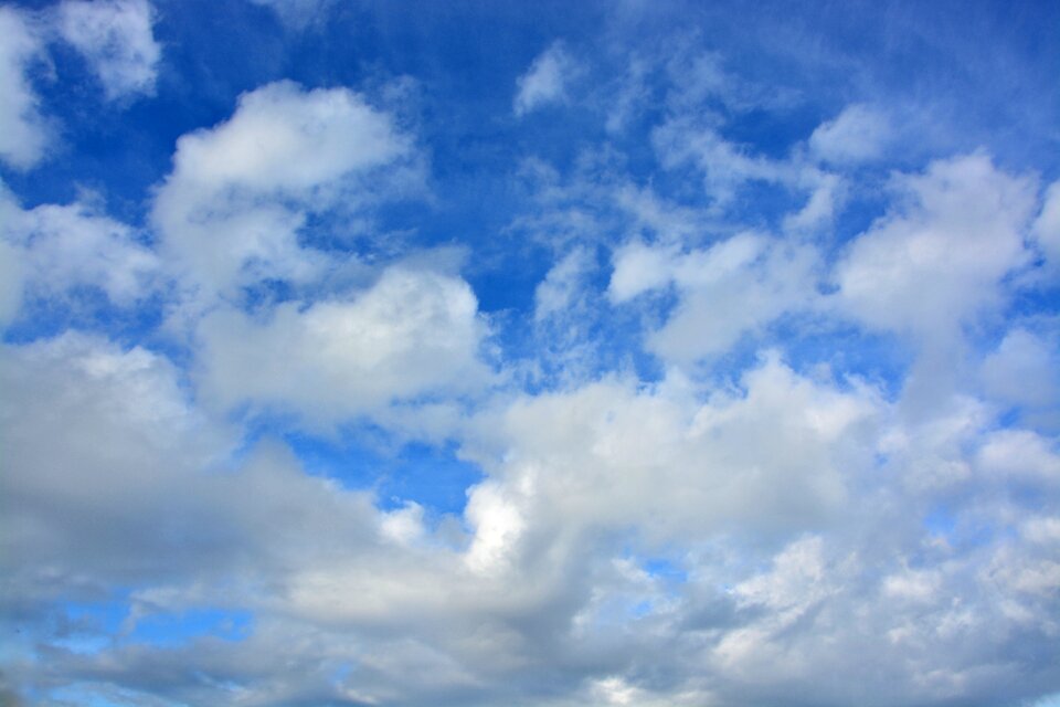 Cumulus atmosphere white clouds