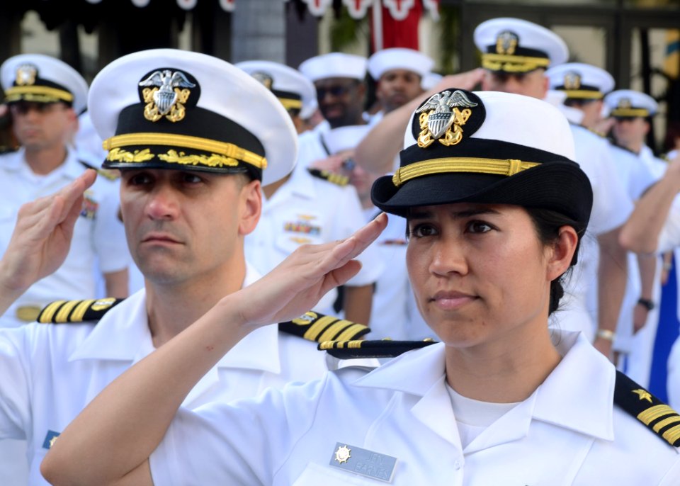 US Navy 110425-N-7680E-127 Sailors attending the Fleet Week Port Everglades 2011 all-hands welcome reception at the Seminole Hard Rock Hotel and Ca
