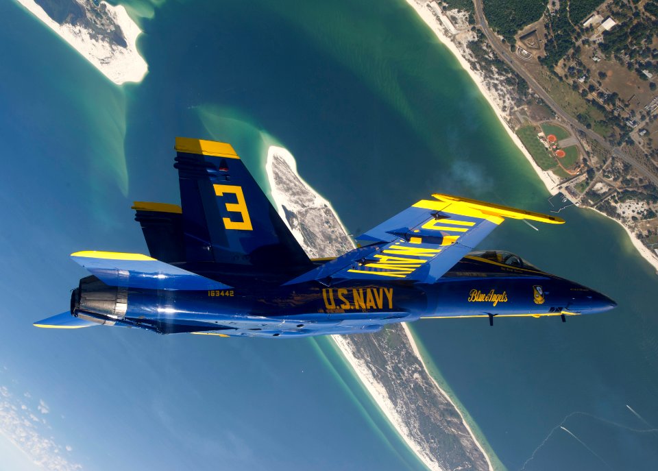 US Navy 110517-N-BA418-014 U.S. Marine Corps Maj. Brent Stevens, left wingman for the 2011 U.S. Navy flight demonstration squadron, the Blue Angels