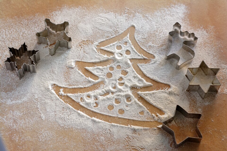 Christmas tree molds cookie cutter
