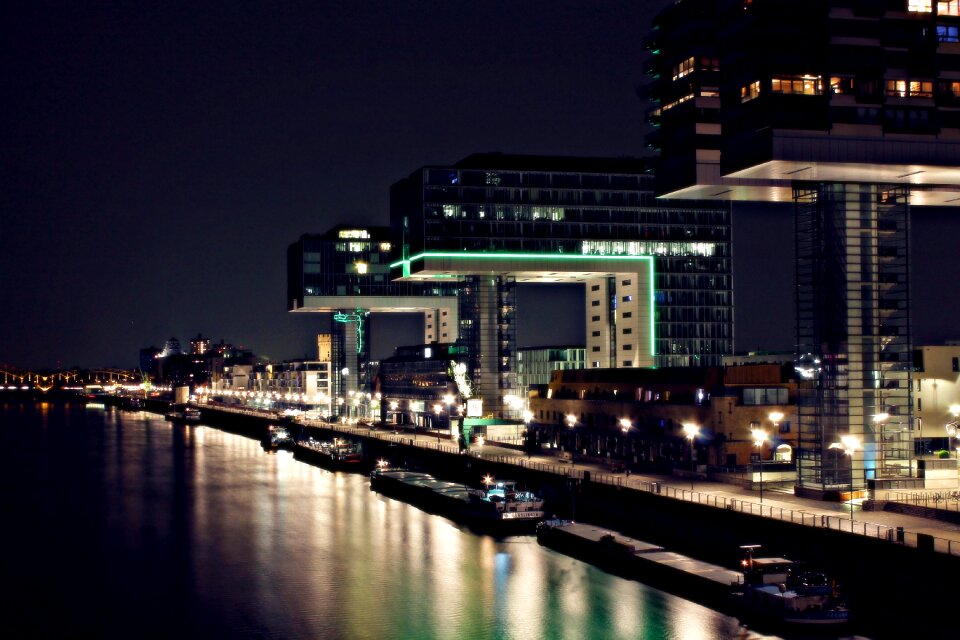 Panorama river skyline