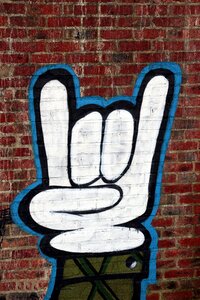 Mano cornuta horns horned hand