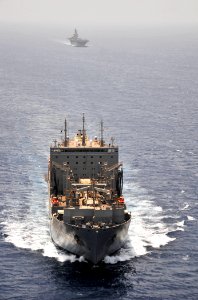 US Navy 110620-N-ZS026-104 The Military Sealift Command dry cargo and ammunition ship USNS Alan Shepard (T-AKE 3)