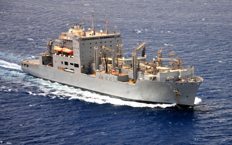 US Navy 110620-N-ZS026-069 The Military Sealift Command dry cargo and ammunition ship USNS Alan Shepard (T-AKE 3),