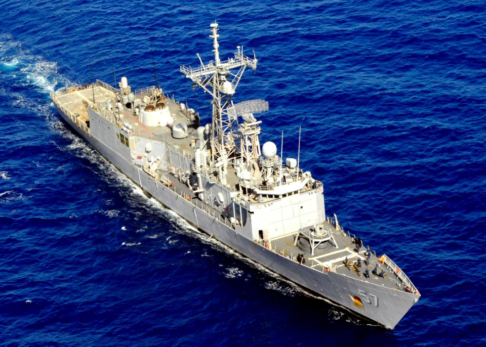 US Navy 110620-N-WX059-059 The guided-missile frigate Reuben James (FFG 57) returns to homeport after a 5-month deployment in the western Pacific O