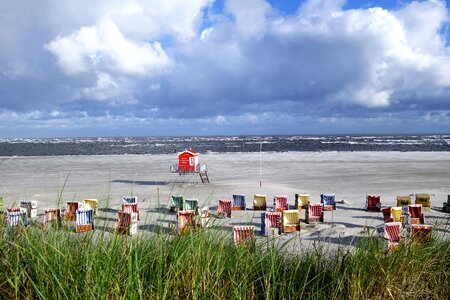 Beach langeoog waters