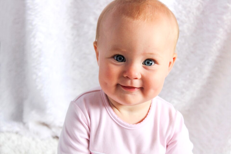 Cute innocence happiness