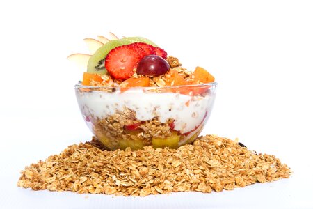 Bowl oats dessert