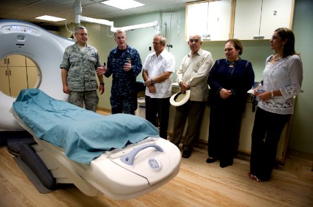 US Navy 110719-N-RM525-232 Capt. David Weiss, commanding officer of the medical treatment facility aboard the Military Sealift Command hospital shi