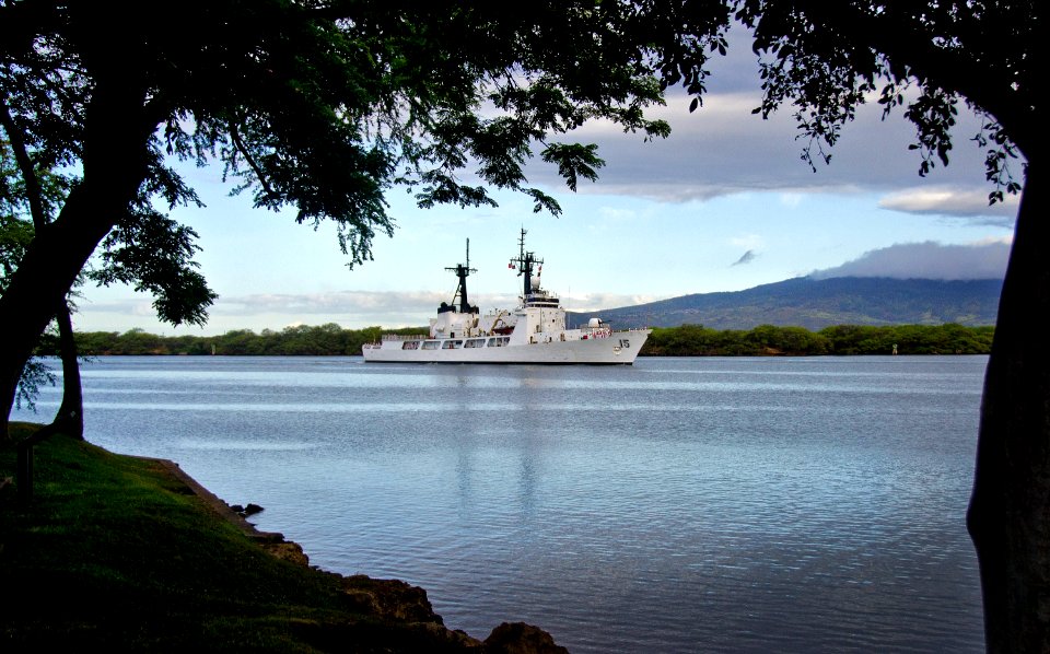 US Navy 110727-N-RI884-064 BRP Gregorio del Pilar (PF 15) arrives at Joint Base Pearl Harbor-Hickam during a scheduled port visit