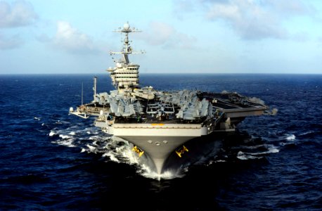 US Navy 110807-N-ZZ999-597 The Nimitz-class aircraft carrier USS John C. Stennis (CVN 74) transits the Pacific Ocean