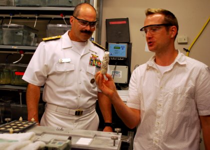US Navy 110811-N-CI293-119 Rear Adm. Mark D. Guadagnini, deputy commander for Fleet Management and chief of staff for U.S. Fleet Forces Command,