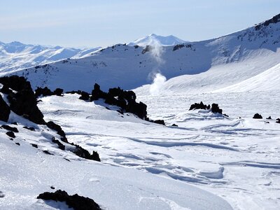 Winter snow coldly photo