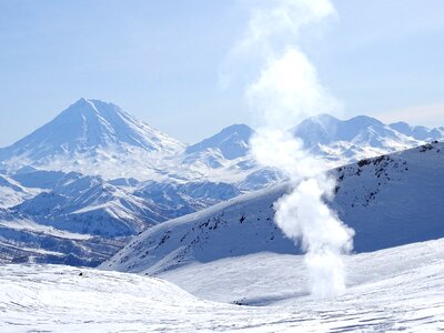 Winter snow coldly photo