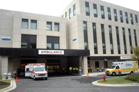 US Navy 110827-N-ZZ999-015 The last remaining inpatients at Walter Reed Army Medical Center are transferred by ambulance to the National Naval Medi