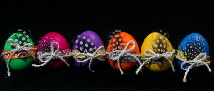 Easter eggs colorful happy easter