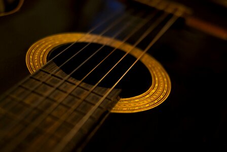 Wood acoustic music