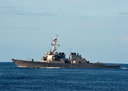 US Navy 110923-N-FI736-094 The Arleigh Burke-class guided-missile destroyer USS Donald Cook (DDG 75 photo