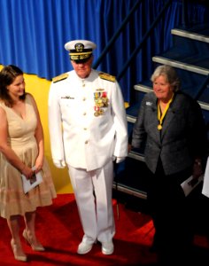 US Navy 110923-N-FC670-014 Chief of Naval Operations (CNO) Adm. Gary Roughead is relieved by Adm. Jonathan W. Greenert as the Chief of Naval Operat