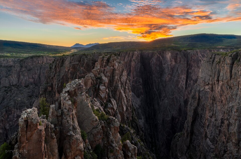 Black canyon colorado photo