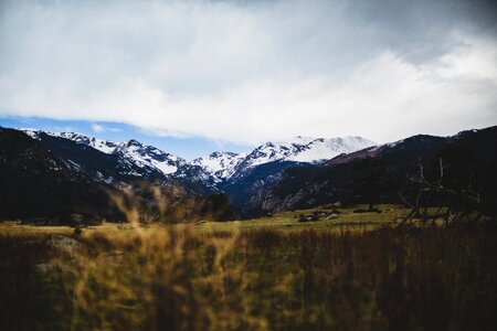 Mountain highland landscape photo