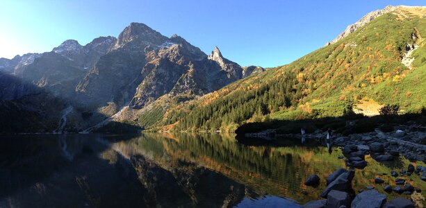 The high tatras landscape nature photo