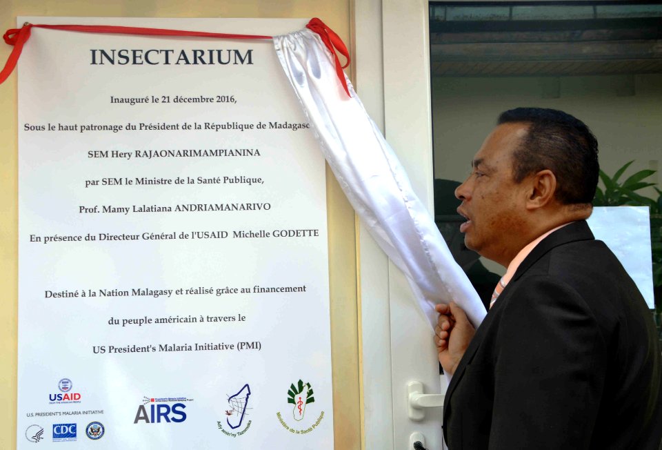 USAID in Madagascar A New Insectarium Donated by USAID and the President’s Malaria Initiative Improve Malaria Research and Protection in Madagascar (30996683743)