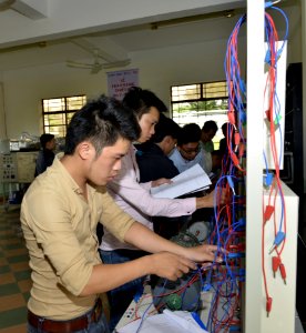 USAID gives educational equipment to Dong A University’s Quang Nam campus (22556675998)
