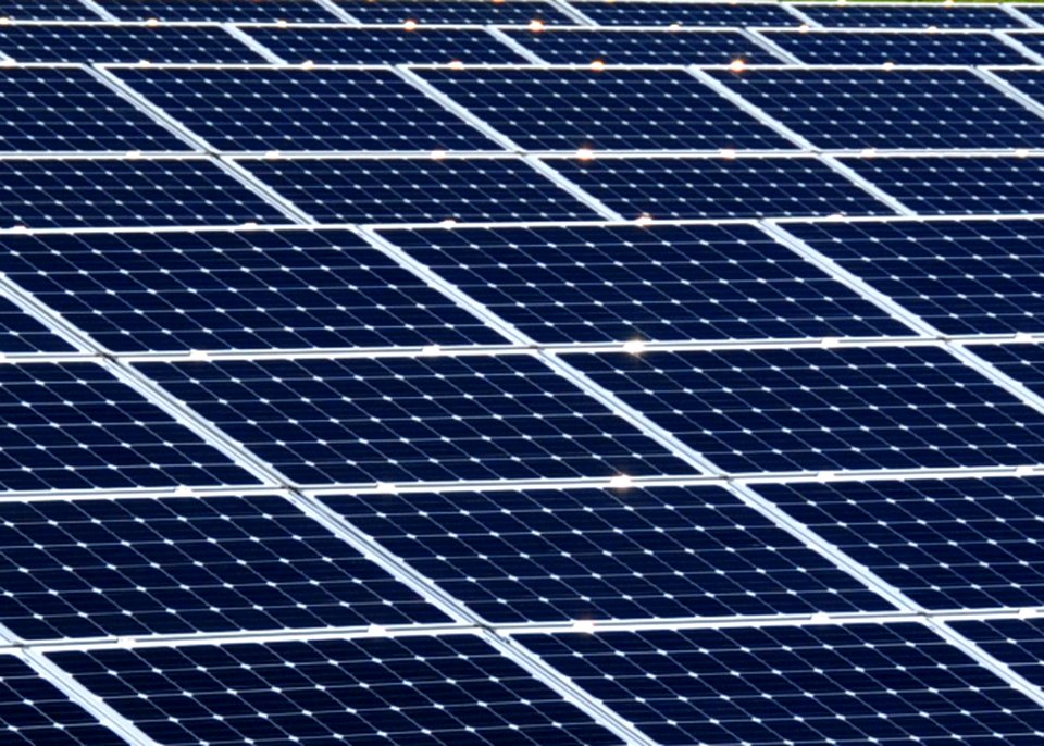 US Navy 111022-N-OH262-322 A view of solar panels being installed at Naval Station Guantanamo Bay, Cuba