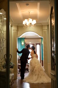 Priest groom dress up