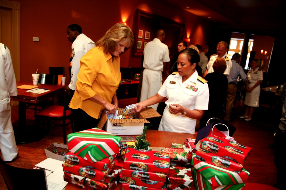 US Navy 111027-N-YM440-226 Rear Adm. Eleanor Valentin, commander of Navy Medicine Support Command and director of the Medical Service Corps