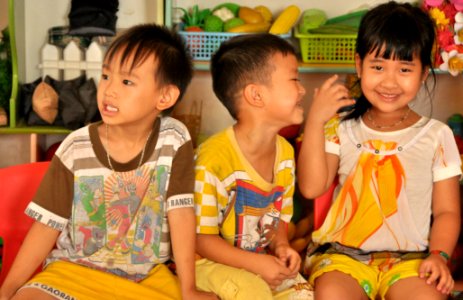 USAID Delivers Deworming Medication to Kindergartners in Nam Dinh Province (8920985614) photo