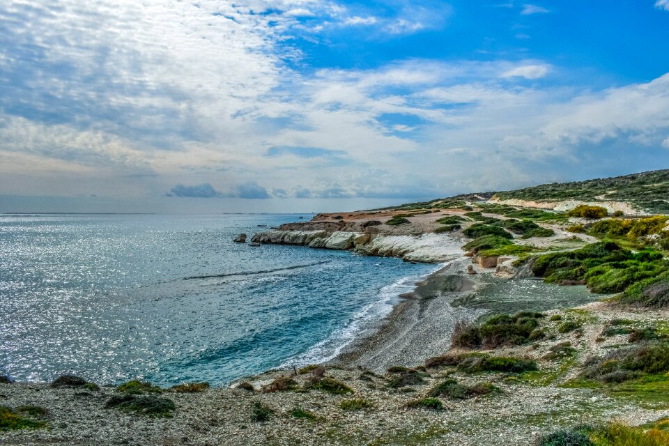 Nature beach landscape