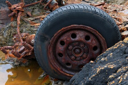 Wheel mechanically drive