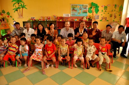 USAID Delivers Deworming Medication to Kindergartners in Nam Dinh Province (8921021186)
