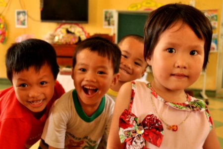 USAID Delivers Deworming Medication to Kindergartners in Nam Dinh Province (8920396619)