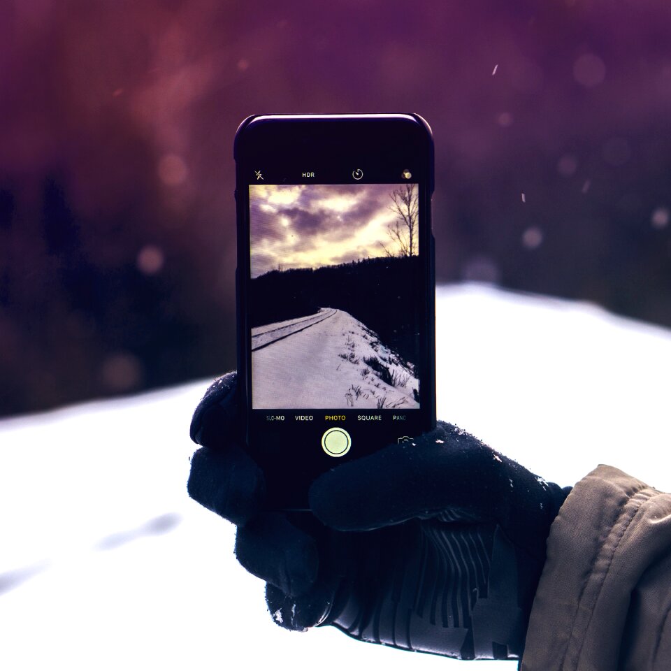 Winter mobile phone