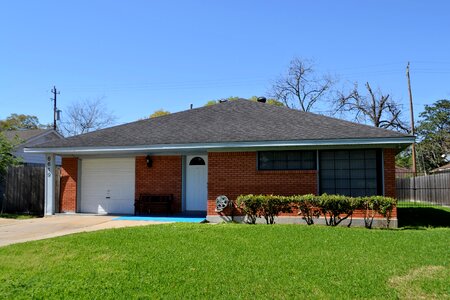 Architecture yard single family home photo