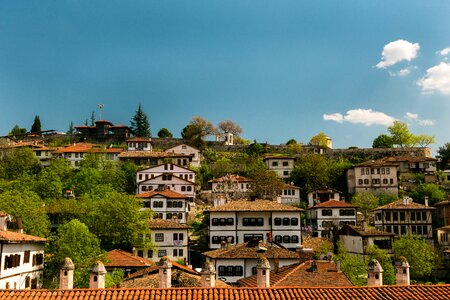Panoramic architecture city